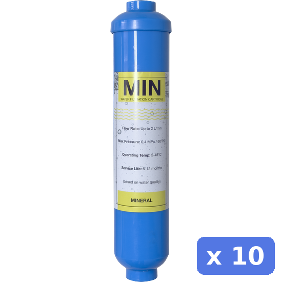 Filter cartridge - Mineral stone filter - 10 Pack