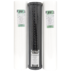 Big Blue Water Filter Set - 20 inch (5 + CTO + 1)