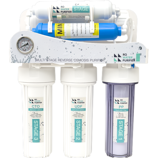 Reverse Osmosis 6 Stage Filtration System without pump - Remineralization - Image 2